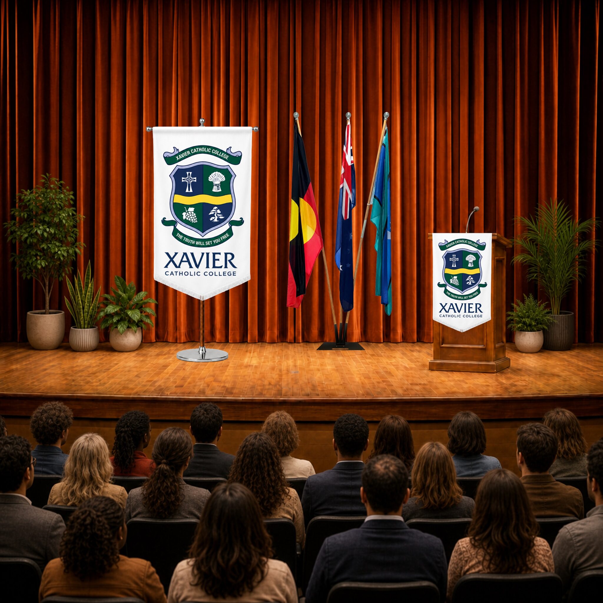 Lectern Banner - Edusign: School Banners, Flags, Signs & More